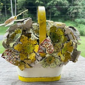 Vintage metal sculpture